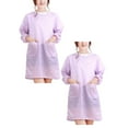 thumbnail image 1 of Clearance Apron Sleeve under $7 Long Sleeve Aprons For Women Cooking Garden Apron Adult Smock Women Floral Long Sleeve Kitchen Cooking Baking Apron Working Smock, 1 of 9