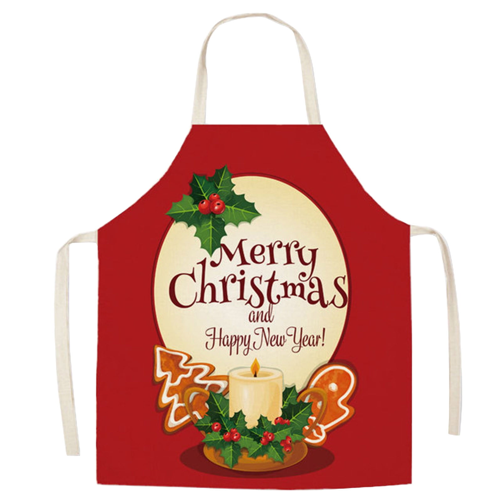 Clearance Apron Sleeve,Christmas Aprons, Christmas Style Apron for