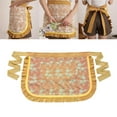 thumbnail image 1 of Clearance Apron Sleeve under $7 Waist Apron Soft Oil Proof Lace Embroidered Women Server Waitress Short Half Apron With 2 Pockets For Kitchen, 1 of 7