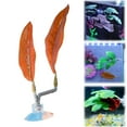 thumbnail image 1 of Clearance! Aquarium and Fish Tank Decoration | Plastic Water Fish Rest and Egg Laying Leaves | Realistic Design Creating a Natural Aquarium Environment, 1 of 9