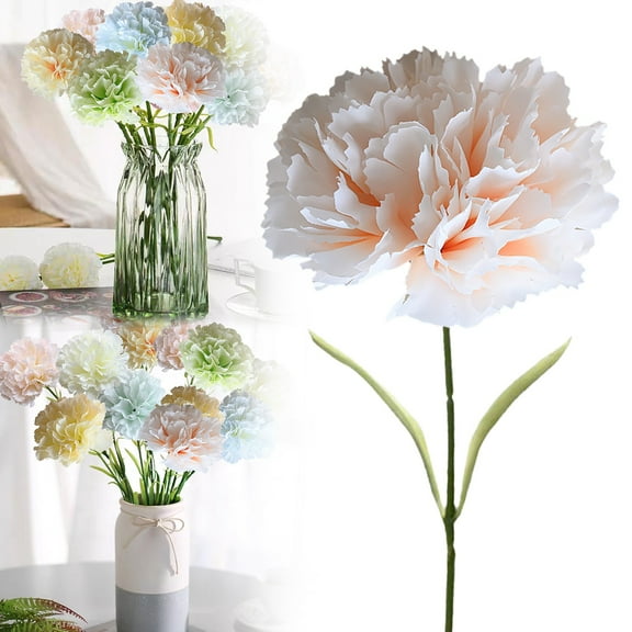 Clearance! Artificial Carnations Artificial Flower Mother's Holiday Artificial Flower Home Decoration
