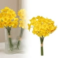 thumbnail image 1 of Clearance Artificial Daffodil Flowers 16 Inch Length Silk Flowers for Decorating Flower Bouquets for Family Parties Weddings and Shops, 1 of 9