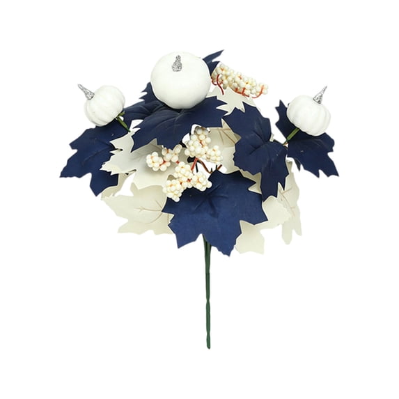Clearance | Artificial Fall Berry Maple Stem for Halloween Thanksgiving Table Decor
