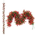 thumbnail image 1 of Clearance! Artificial Flowers Garland 5.9 Ft Spring Summer Decorations Floral Vine Hanging Flower for Home Garden Wedding Decor Photo Booth, 1 of 7