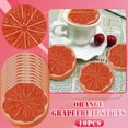 thumbnail image 1 of Artificial Plastic Orange Teak Slice Realistic Fake Fruit Festival Decoration, 1 of 1