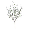 thumbnail image 1 of Clearance Artificial flowers under $1,Branches Artificial Flowers Creamy Long With Frosted Powder For Indoor Decoration Tall Vase Arrangements Home Wedding Table Centerpieces, 1 of 9
