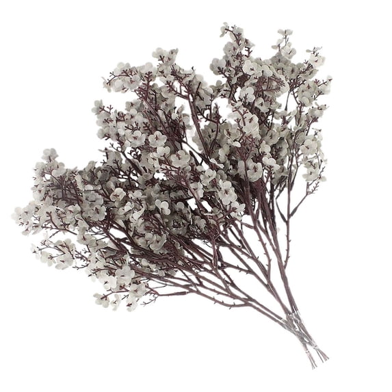 Clearance Artificial flowers under $1,Bundles Breath Flowers Artificial Gypsophila Bouquets Real Arrangements For Table Centerpieces Wedding Home Farmhouse DIY Decor