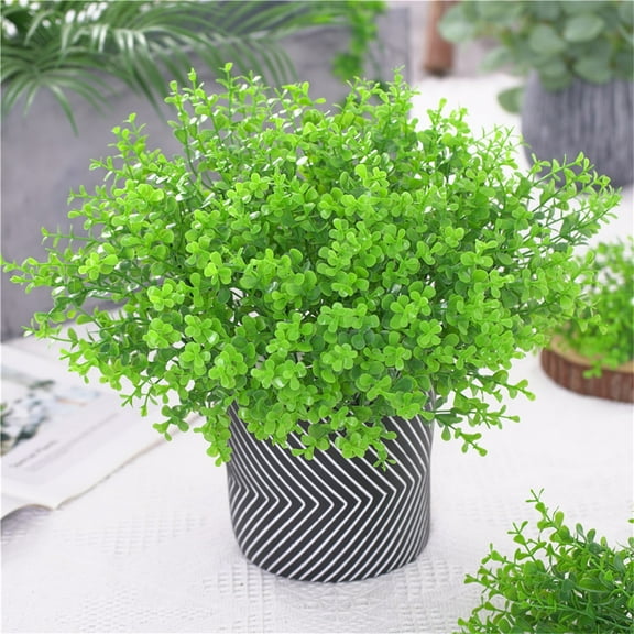 Clearance Artificial flowers under $1,Globulus Decor Faux Greenery Stems Green Decor Artificial Flowers Bulk For Wedding Centerpiece Farmhouse Home Decoration