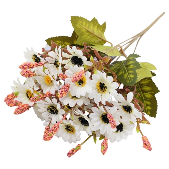 Clearance Artificial flowers under $1,Living Room Entrance Decoration Simulation Artificial Flower Bouquet European High Grade Hydrangea Decoration Wedding Art