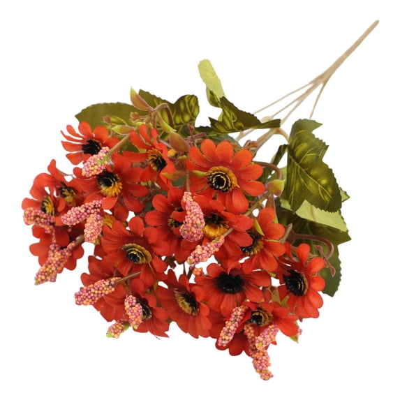 Clearance Artificial flowers under $1,Living Room Entrance Decoration Simulation Artificial Flower Bouquet European High Grade Hydrangea Decoration Wedding Art