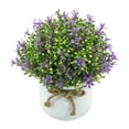 thumbnail image 1 of Clearance Artificial flowers under $10,Artificial Flowers Potted Plants Flowers In POTS Decorate Home Bathroom Kitchen Rustic Table Centerpiece Interior Outdoor Decor, 1 of 9