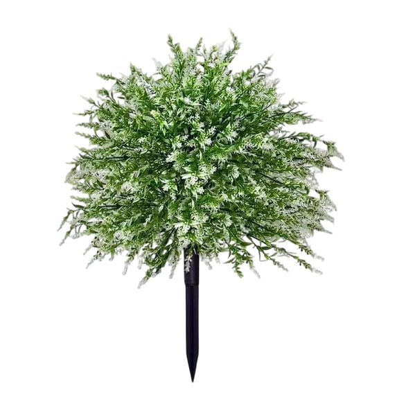 Clearance Artificial flowers under $10,Outdoor Artificial Plants Green Boxwood Shrubs Plastic Greenery Decor For Porch Garden Patio Hedge Plants With Ground Insert