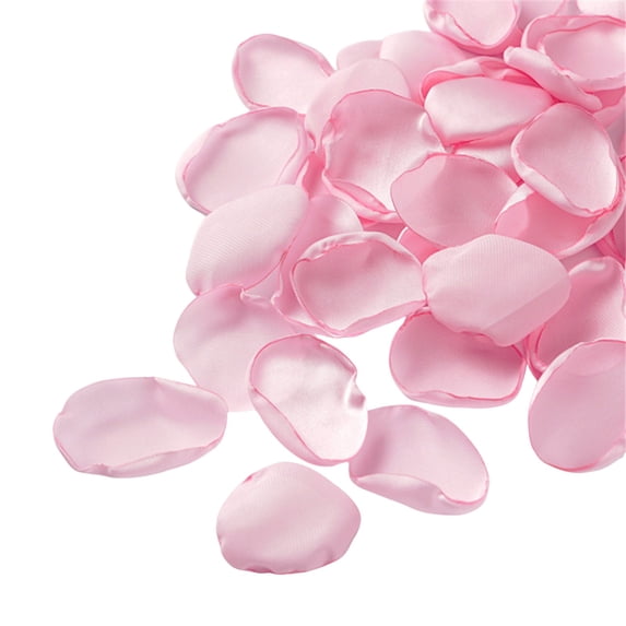 Clearance Artificial flowers under $5,2 Pcs Artificial Rose Petals For Night Flower Girl Flower Petals For Wedding Aisle Table Centerpieces Confetti Table Decoration