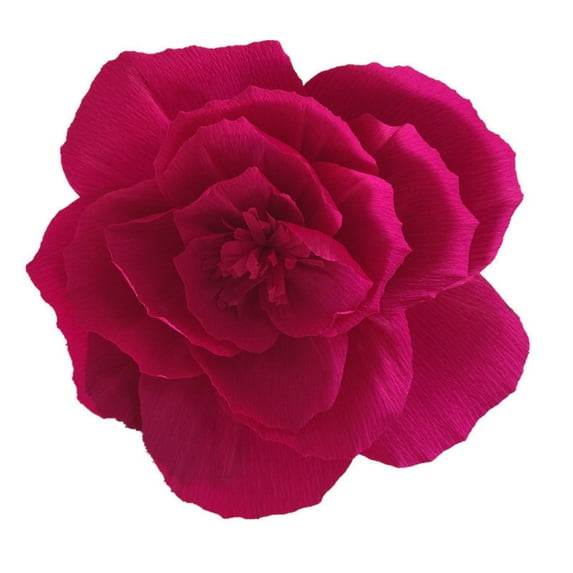 Clearance Artificial flowers under $5,3 PCS Set Of Premium 3D Crepe Paper Flowers Lifelike Realistic Floral Decorations For Weddings Birthdays And Home Easy DIY Craft For Party