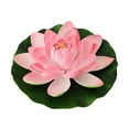 thumbnail image 1 of Clearance Artificial flowers under $5,Artificial Floating Foam Flower With Water Lily Pad Artificial Floating Pool Flowers Lifelike Ornament For Pond Pool Aquarium Home Garden Wedding Party Ho, 1 of 8