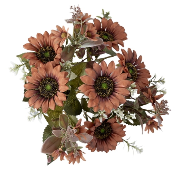 Clearance Artificial flowers under $5,Artificial Flowers Gardening Home Decoration Artificial Flowers Artificial Sunflowers Event Decoration Hand Bouquets