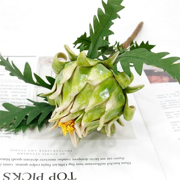 Clearance Artificial flowers under $5,Artificial Thistle Flower Bouquet Artificial Spray Eryngiums Plants Rustic Thistle Simulation Sea Holly For Wedding Home Decoration