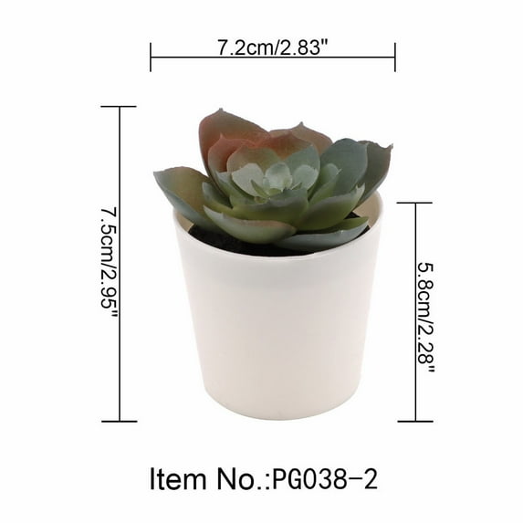 Clearance Artificial flowers under $5,Uguisu Small Mini Plants Succulents Artificial Succulents Plastic Simulation Plants Pots Bathroom Farmhouse Cubicle Decoration.