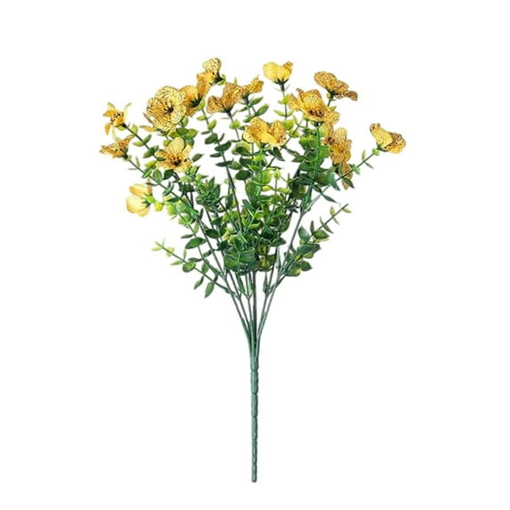 Clearance Artificial flowers under $1,Artificial Flower Colorful Flower Decorative Bouquet For Floral Wreaths Home Garden Wedding Decor