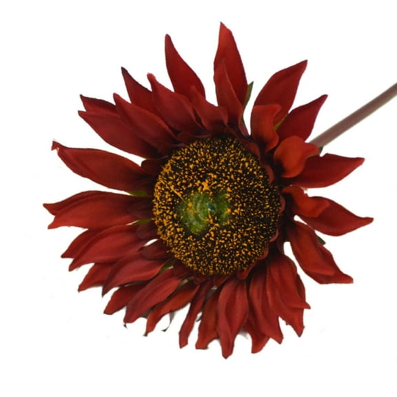 Clearance! Artificial flowers under$1 Artificial Sunflowers Flowers Long Stem Artificial Sunflowers for Tall Vase Silk Artificial Fall Sunflowers for Home Wedding Party Decoration