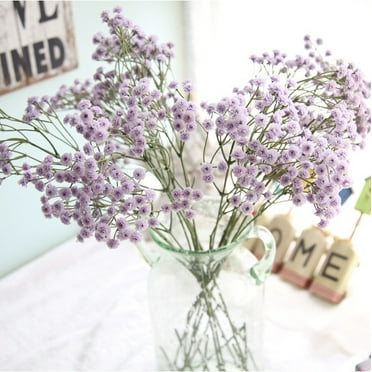 Clearance Artificial flowers under $5 Artificial Silk Flowers Baby's Breath Floral Wedding Bouquet Party Decor