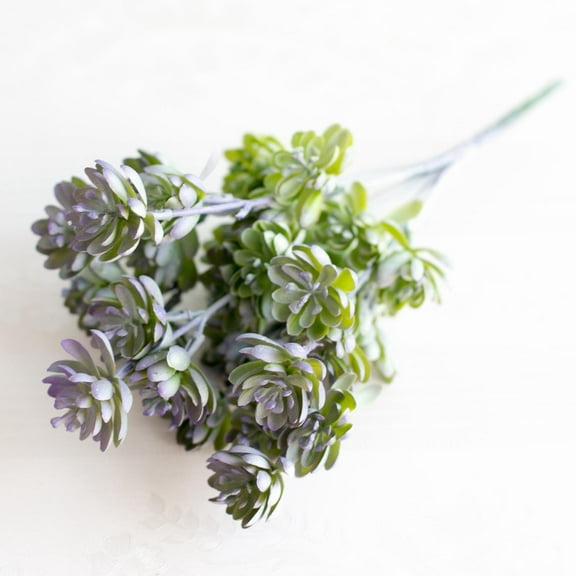 Clearance Artificial flowers under $5,Artificial Succulents Mini Plants Small Plastic Succulents For Decorative Garden Arrangement Decor