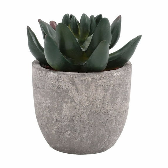 Clearance Artificial flowers under $5,Decorative Faux Succulent Artificial Succulent Simulation Plants With Pots