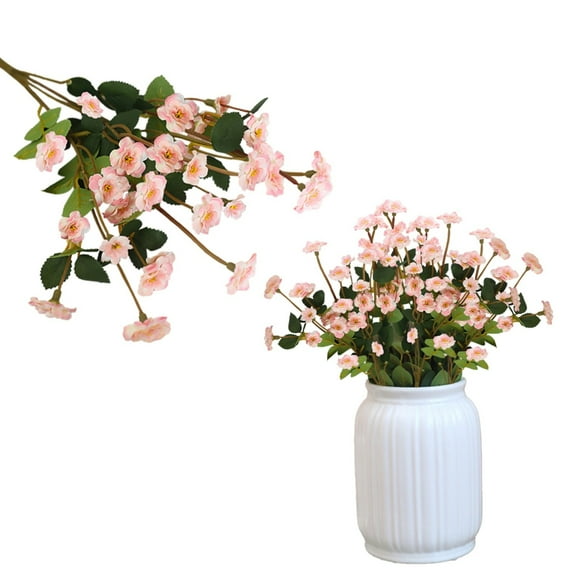Clearance Artificial flowers under $5,Flower Rose Flower Living Room Decoration Table Flower Arrangement Flower Bouquet