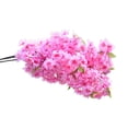 thumbnail image 1 of Clearance Artificial flowers under $5,Flowers Artificial Cherry Flower With Bouquets Arrangement For Home Table Centerpieces Wedding Birthday, 1 of 9
