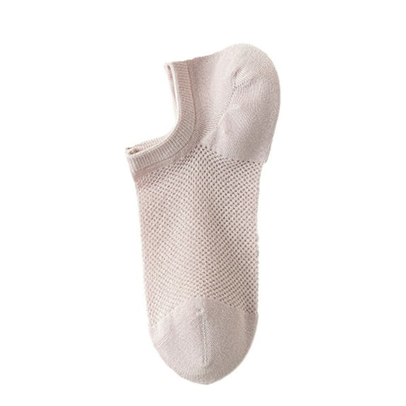 Clearance! Audhol No Show Socks Womens Candy Colored Socks for Spring and Summer Boneless Boat Socks No Show Socks Pink One Size
