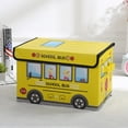 thumbnail image 1 of Clearance Automobile Storage Box Foldable Clothing Integral Box Non-woven Film Covered Toy Sundry Storage Box, 1 of 5