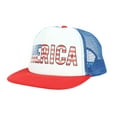 thumbnail image 1 of Clearance!BKQCNKM 4th of July Hat, American Flag Hat, Embroidered Hats, Unisex Independence Day Baseball Cap, 4th of July Accessories, White One Size, 1 of 5