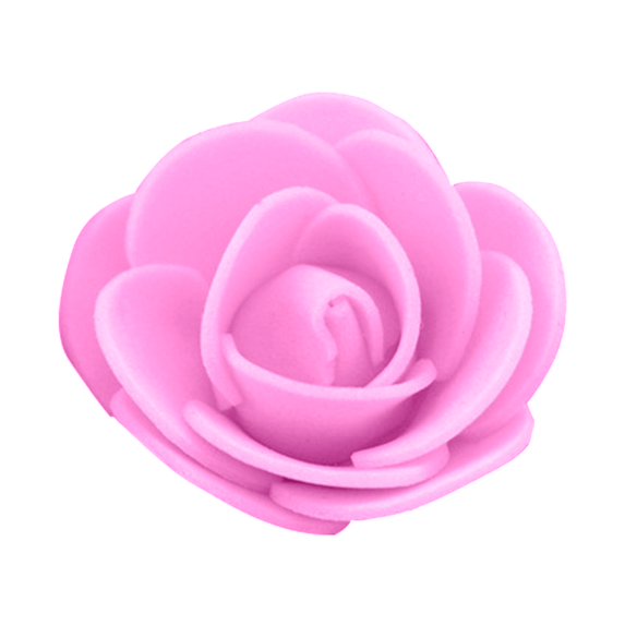 (Clearance) BNNG Artificial Roses, 50 Pcs Artificial Rose Flower Heads for Crafts 1.97in Foam Roses Fake Roses Heads for DIY Wedding Centerpieces Arrangements Home Decorations(Pink)
