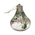 thumbnail image 1 of (Clearance) BNNG Christmas Vintage Decor Lamp- Snow Globe Bulbs Lights with Tree & Snow & Cute Ornaments Christmas Indoor decorations for Home Patio Mantel Fireplace Xmas Tree Decoration, 1 of 4