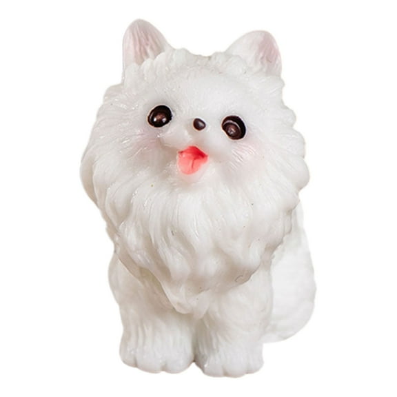 (Clearance) BNNG Mini Dog Figurines Playset Dog Figure Toy Miniature Figurine Dog Cake Topper Decoration for Kids Toddler Christmas Birthday Gift Fairy Garden Ornament Home Office