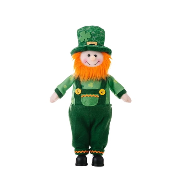 (Clearance) BNNG St. Patrick's Day Gnomes Plush, Green Irish Leprechaun Tomte Gnomes Doll St Patricks Day Decorations - Standing Decor Table Ornaments Gnomes Decorations for Shelve
