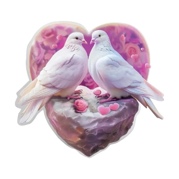 BNNG Valentines Day Decor Gnome Heart Sign Acrylic Valentine Block table Decor Centerpiece Angel Love Birds Sweeter Sign for Home Mantel Indoor Tabletop Shelf Desk Decoration