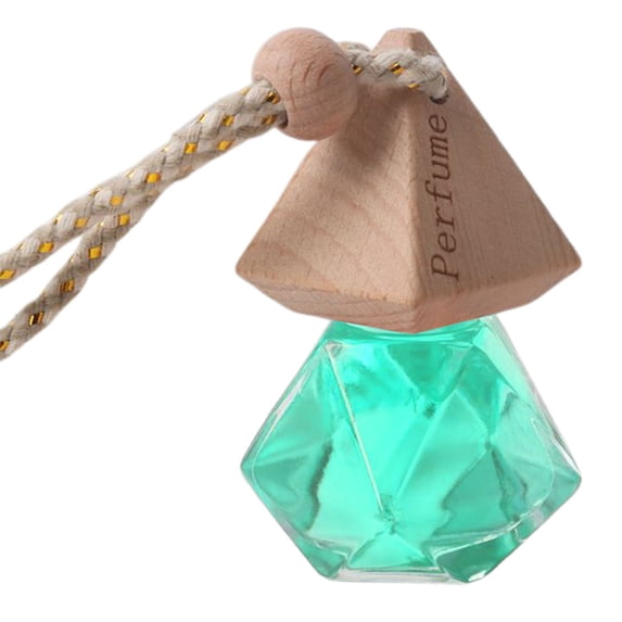 (Clearance) BNNG Vehicle Fragrance Oil Bottles | Car Vent Clip Containers | Car Scent Diffuser Bottles | Oil Diffuser Hanging Perfume Aromatherapy Pendant Empty Glass Bottle For Home Car 10ml