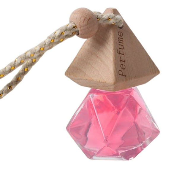 (Clearance) BNNG Vehicle Fragrance Oil Bottles | Car Vent Clip Containers | Car Scent Diffuser Bottles | Oil Diffuser Hanging Perfume Aromatherapy Pendant Empty Glass Bottle For Home Car 10ml
