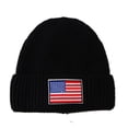 thumbnail image 1 of Clearance! Baberdicy 2024 Outdoor Winter Adult Neutral Keep Warm Hats Decorate Knitted Woolen Hat Black, 1 of 2