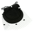 thumbnail image 1 of Clearance! Baberdicy Fascinators Hat Tea Party Headwear Ribbons Feathers On A Headband and A Clip Black, 1 of 7