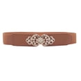 thumbnail image 1 of Clearance! Baberdicy Fashion Women Boho Lady Vintage Leather Buckle Waist Belt Waistband Accessories Brown, 1 of 2