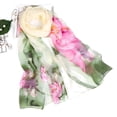 thumbnail image 1 of Clearance! Baberdicy Fashion Women Lotus Printing Long Soft Wrap Scarf Ladies Shawl Scarves H, 1 of 2