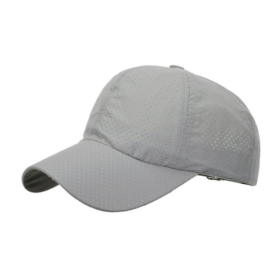 Clearance! Baberdicy Fashion Women Men Sport Mountain Climbing Breathable Beach Baseball Cap Hip Hop Hat Sun Hat Grey