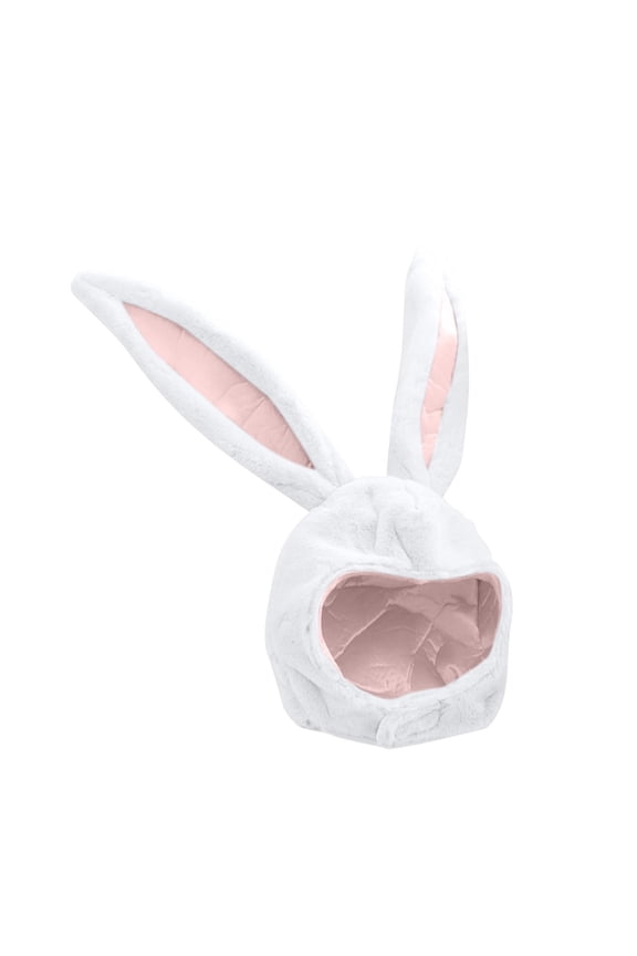 Clearance! Baberdicy Girl Funny Animal Cute Rabbit Ear Hat Cap Head Cover Plush Gift Dress Party White