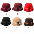 thumbnail image 1 of Clearance! Baberdicy Hat Retro Color Caps Bowler Bowler Fedora Beach Solid Women Flower Fashion Baseball Caps C, 1 of 3