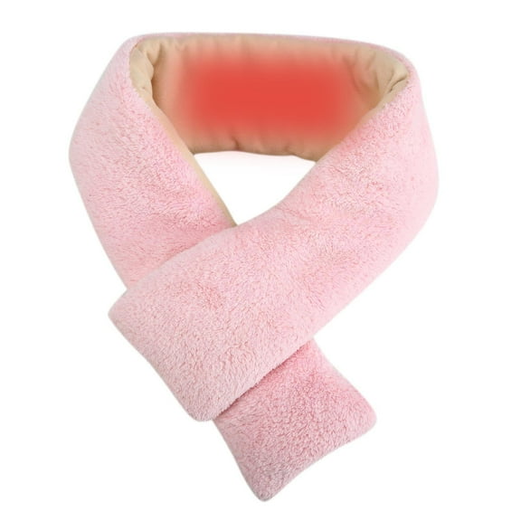 Clearance! Baberdicy Heated Scarf with Neck Heating Pad Constant Temperature Neck Wrap for Men and Women As Warming Scarf Pink