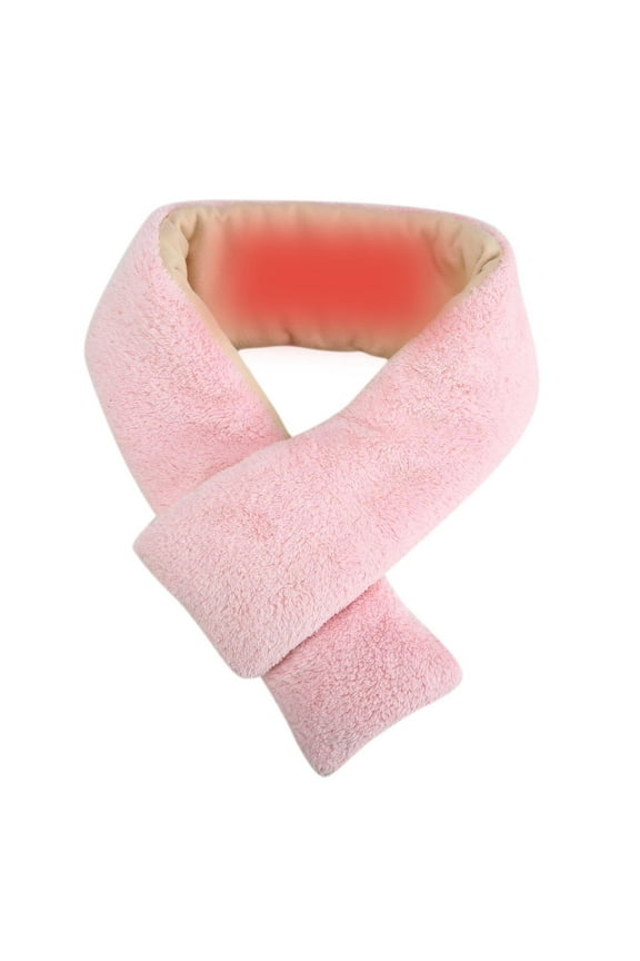 Clearance! Baberdicy Heated Scarf with Neck Heating Pad Constant Temperature Neck Wrap for Men and Women As Warming Scarf Pink