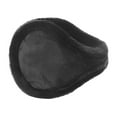 thumbnail image 1 of Clearance! Baberdicy Men's Winter Warm Earmuffs Plush Earmuffs Leather Warm Earmuffs Black, 1 of 2