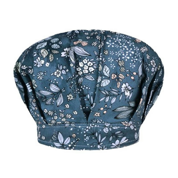 Clearance! Baberdicy Scrub Cap with Buttons Bouffant Hat with Sweatband for Womens and Mens F
